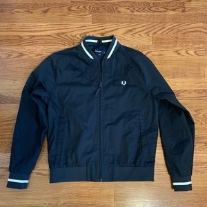Fred Perry Coaches’ Jacket sz M navy blue
